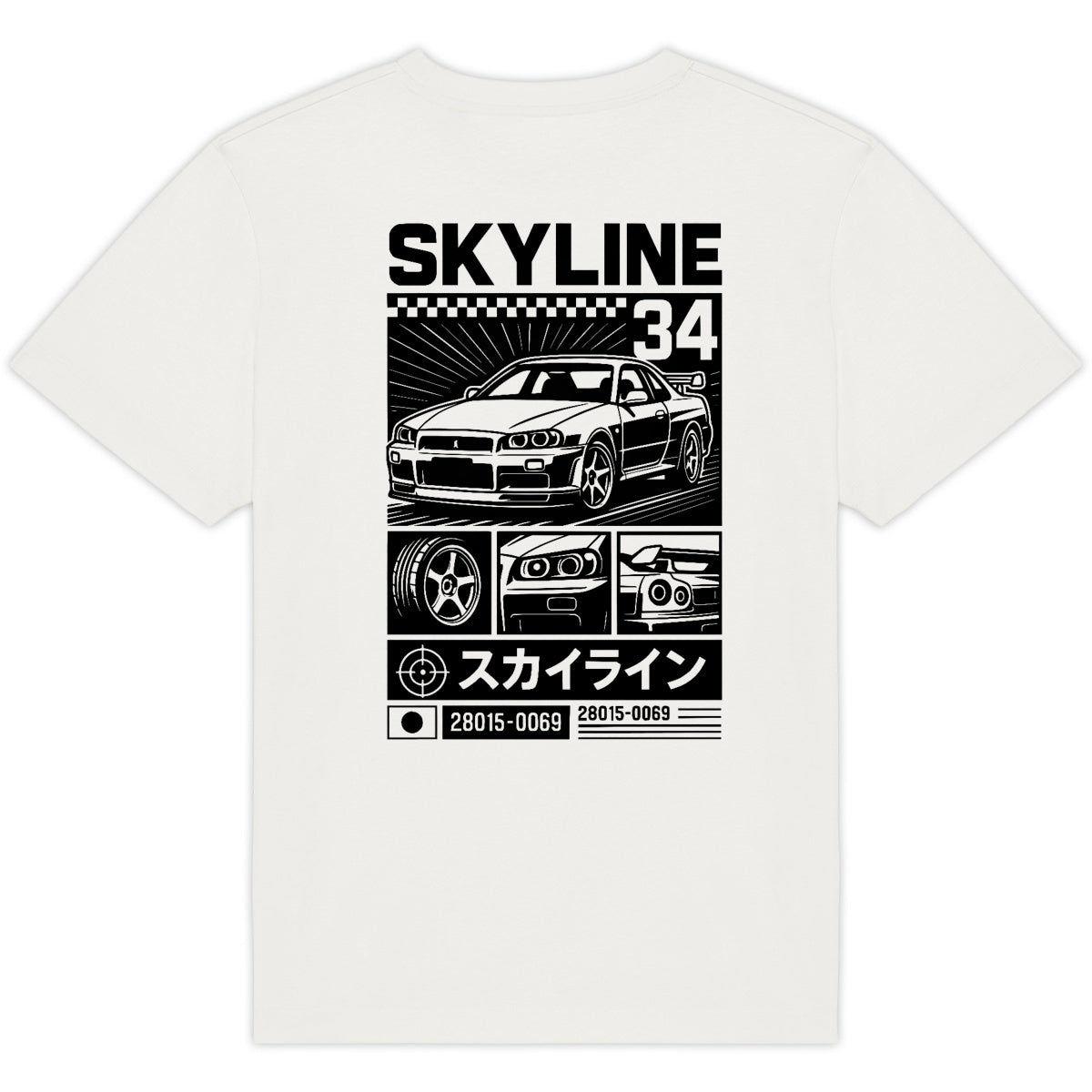 Skyline Car - Tshirt