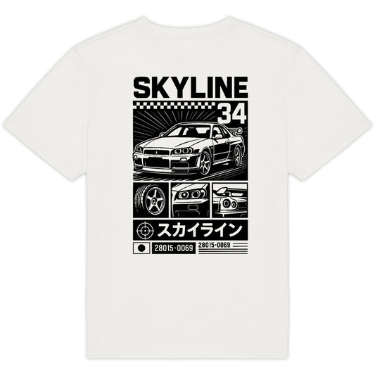 Skyline Car - Tshirt